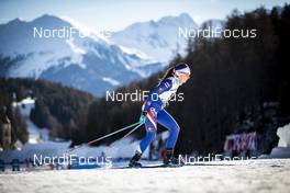 01.01.2019, Val Mustair, Switzerland (SUI): Karen Chanloung (THA) - FIS world cup cross-country, tour de ski, individual sprint, Val Mustair (SUI). www.nordicfocus.com. © Modica/NordicFocus. Every downloaded picture is fee-liable.