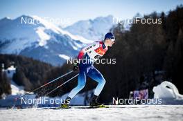 01.01.2019, Val Mustair, Switzerland (SUI): Livio Bieler (SUI) - FIS world cup cross-country, tour de ski, individual sprint, Val Mustair (SUI). www.nordicfocus.com. © Modica/NordicFocus. Every downloaded picture is fee-liable.