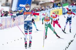 01.01.2019, Val Mustair, Switzerland (SUI): Johannes Hoesflot Klaebo (NOR) - FIS world cup cross-country, tour de ski, individual sprint, Val Mustair (SUI). www.nordicfocus.com. © Modica/NordicFocus. Every downloaded picture is fee-liable.