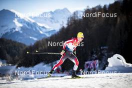 01.01.2019, Val Mustair, Switzerland (SUI): Dominik Baldauf (AUT) - FIS world cup cross-country, tour de ski, individual sprint, Val Mustair (SUI). www.nordicfocus.com. © Modica/NordicFocus. Every downloaded picture is fee-liable.