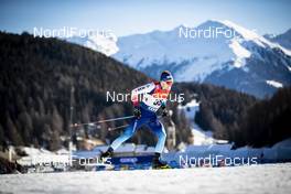 01.01.2019, Val Mustair, Switzerland (SUI): Erwan Kaeser (SUI) - FIS world cup cross-country, tour de ski, individual sprint, Val Mustair (SUI). www.nordicfocus.com. © Modica/NordicFocus. Every downloaded picture is fee-liable.