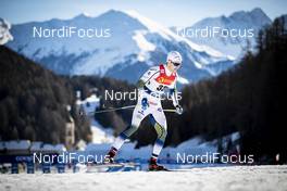 01.01.2019, Val Mustair, Switzerland (SUI): Teodor Peterson (SWE) - FIS world cup cross-country, tour de ski, individual sprint, Val Mustair (SUI). www.nordicfocus.com. © Modica/NordicFocus. Every downloaded picture is fee-liable.
