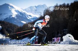 01.01.2019, Val Mustair, Switzerland (SUI): Snorri Eythor Einarsson (ISL) - FIS world cup cross-country, tour de ski, individual sprint, Val Mustair (SUI). www.nordicfocus.com. © Modica/NordicFocus. Every downloaded picture is fee-liable.