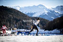 01.01.2019, Val Mustair, Switzerland (SUI): Masako Ishida (JPN) - FIS world cup cross-country, tour de ski, individual sprint, Val Mustair (SUI). www.nordicfocus.com. © Modica/NordicFocus. Every downloaded picture is fee-liable.