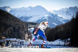 01.01.2019, Val Mustair, Switzerland (SUI): Sandra Schuetzova (CZE) - FIS world cup cross-country, tour de ski, individual sprint, Val Mustair (SUI). www.nordicfocus.com. © Modica/NordicFocus. Every downloaded picture is fee-liable.