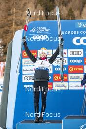 01.01.2019, Val Mustair, Switzerland (SUI): Sophie Caldwell (USA) - FIS world cup cross-country, tour de ski, individual sprint, Val Mustair (SUI). www.nordicfocus.com. © Modica/NordicFocus. Every downloaded picture is fee-liable.