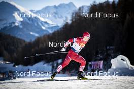 01.01.2019, Val Mustair, Switzerland (SUI): Andrey Melnichenko (RUS) - FIS world cup cross-country, tour de ski, individual sprint, Val Mustair (SUI). www.nordicfocus.com. © Modica/NordicFocus. Every downloaded picture is fee-liable.