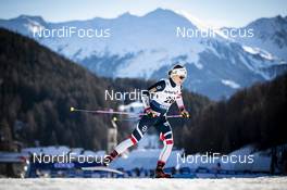 01.01.2019, Val Mustair, Switzerland (SUI): Astrid Uhrenholdt Jacobsen (NOR) - FIS world cup cross-country, tour de ski, individual sprint, Val Mustair (SUI). www.nordicfocus.com. © Modica/NordicFocus. Every downloaded picture is fee-liable.