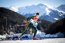 01.01.2019, Val Mustair, Switzerland (SUI): Janosch Brugger (GER) - FIS world cup cross-country, tour de ski, individual sprint, Val Mustair (SUI). www.nordicfocus.com. © Modica/NordicFocus. Every downloaded picture is fee-liable.