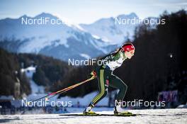 01.01.2019, Val Mustair, Switzerland (SUI): Katharina Hennig (GER) - FIS world cup cross-country, tour de ski, individual sprint, Val Mustair (SUI). www.nordicfocus.com. © Modica/NordicFocus. Every downloaded picture is fee-liable.