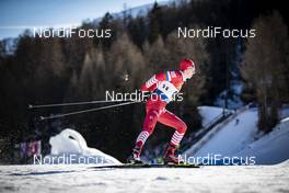 01.01.2019, Val Mustair, Switzerland (SUI): Andrey Sobakarev (RUS) - FIS world cup cross-country, tour de ski, individual sprint, Val Mustair (SUI). www.nordicfocus.com. © Modica/NordicFocus. Every downloaded picture is fee-liable.