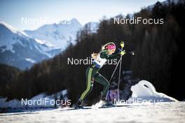 01.01.2019, Val Mustair, Switzerland (SUI): Laura Gimmler (GER) - FIS world cup cross-country, tour de ski, individual sprint, Val Mustair (SUI). www.nordicfocus.com. © Modica/NordicFocus. Every downloaded picture is fee-liable.