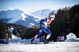 01.01.2019, Val Mustair, Switzerland (SUI): James Clugnet (GBR) - FIS world cup cross-country, tour de ski, individual sprint, Val Mustair (SUI). www.nordicfocus.com. © Modica/NordicFocus. Every downloaded picture is fee-liable.