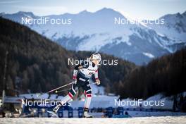 01.01.2019, Val Mustair, Switzerland (SUI): Mari Eide (NOR) - FIS world cup cross-country, tour de ski, individual sprint, Val Mustair (SUI). www.nordicfocus.com. © Modica/NordicFocus. Every downloaded picture is fee-liable.
