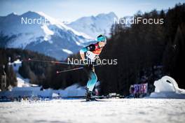 01.01.2019, Val Mustair, Switzerland (SUI): Clement Parisse (FRA) - FIS world cup cross-country, tour de ski, individual sprint, Val Mustair (SUI). www.nordicfocus.com. © Modica/NordicFocus. Every downloaded picture is fee-liable.