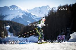01.01.2019, Val Mustair, Switzerland (SUI): Julia Belger (GER) - FIS world cup cross-country, tour de ski, individual sprint, Val Mustair (SUI). www.nordicfocus.com. © Modica/NordicFocus. Every downloaded picture is fee-liable.