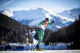 01.01.2019, Val Mustair, Switzerland (SUI): Stefano Gardener (ITA) - FIS world cup cross-country, tour de ski, individual sprint, Val Mustair (SUI). www.nordicfocus.com. © Modica/NordicFocus. Every downloaded picture is fee-liable.