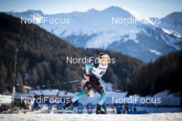 01.01.2019, Val Mustair, Switzerland (SUI): Delphine Claudel (FRA) - FIS world cup cross-country, tour de ski, individual sprint, Val Mustair (SUI). www.nordicfocus.com. © Modica/NordicFocus. Every downloaded picture is fee-liable.