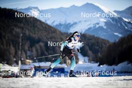 01.01.2019, Val Mustair, Switzerland (SUI): Laura Chamiot Maitral (FRA) - FIS world cup cross-country, tour de ski, individual sprint, Val Mustair (SUI). www.nordicfocus.com. © Modica/NordicFocus. Every downloaded picture is fee-liable.