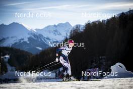 01.01.2019, Val Mustair, Switzerland (SUI): Sadie Bjornsen (USA) - FIS world cup cross-country, tour de ski, individual sprint, Val Mustair (SUI). www.nordicfocus.com. © Modica/NordicFocus. Every downloaded picture is fee-liable.