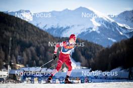 01.01.2019, Val Mustair, Switzerland (SUI): Alexander Bolshunov (RUS) - FIS world cup cross-country, tour de ski, individual sprint, Val Mustair (SUI). www.nordicfocus.com. © Modica/NordicFocus. Every downloaded picture is fee-liable.