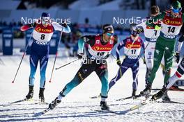 01.01.2019, Val Mustair, Switzerland (SUI): Richard Jouve (FRA) - FIS world cup cross-country, tour de ski, individual sprint, Val Mustair (SUI). www.nordicfocus.com. © Modica/NordicFocus. Every downloaded picture is fee-liable.