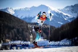 01.01.2019, Val Mustair, Switzerland (SUI): Adrien Backscheider (FRA) - FIS world cup cross-country, tour de ski, individual sprint, Val Mustair (SUI). www.nordicfocus.com. © Modica/NordicFocus. Every downloaded picture is fee-liable.