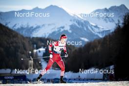 01.01.2019, Val Mustair, Switzerland (SUI): Anastasia Sedova (RUS) - FIS world cup cross-country, tour de ski, individual sprint, Val Mustair (SUI). www.nordicfocus.com. © Modica/NordicFocus. Every downloaded picture is fee-liable.