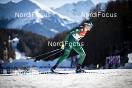 01.01.2019, Val Mustair, Switzerland (SUI): Francesco De Fabiani (ITA) - FIS world cup cross-country, tour de ski, individual sprint, Val Mustair (SUI). www.nordicfocus.com. © Modica/NordicFocus. Every downloaded picture is fee-liable.