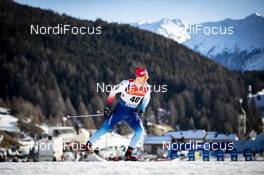 01.01.2019, Val Mustair, Switzerland (SUI): Jovian Hediger (SUI) - FIS world cup cross-country, tour de ski, individual sprint, Val Mustair (SUI). www.nordicfocus.com. © Modica/NordicFocus. Every downloaded picture is fee-liable.