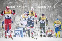 02.01.2019, Oberstdorf, Germany (GER): Andrey Sobakarev (RUS), Eirik Brandsdal (NOR), (l-r)  - FIS world cup cross-country, tour de ski, mass men, Oberstdorf (GER). www.nordicfocus.com. © Modica/NordicFocus. Every downloaded picture is fee-liable.