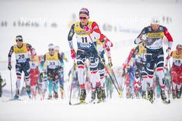 02.01.2019, Oberstdorf, Germany (GER): Didrik Toenseth (NOR), Emil Iversen (NOR), (l-r)  - FIS world cup cross-country, tour de ski, mass men, Oberstdorf (GER). www.nordicfocus.com. © Modica/NordicFocus. Every downloaded picture is fee-liable.