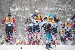 02.01.2019, Oberstdorf, Germany (GER): Alex Harvey (CAN), Martin Johnsrud Sundby (NOR), (l-r)  - FIS world cup cross-country, tour de ski, mass men, Oberstdorf (GER). www.nordicfocus.com. © Modica/NordicFocus. Every downloaded picture is fee-liable.