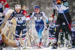 02.01.2019, Oberstdorf, Germany (GER): Anna Svendsen (NOR), Nadine Faehndrich (SUI), (l-r)  - FIS world cup cross-country, tour de ski, mass women, Oberstdorf (GER). www.nordicfocus.com. © Modica/NordicFocus. Every downloaded picture is fee-liable.