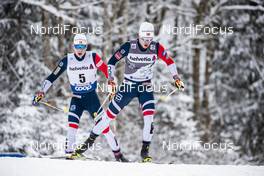 03.01.2019, Oberstdorf, Germany (GER): Sindre Bjoernestad Skar (NOR) - FIS world cup cross-country, tour de ski, pursuit men, Oberstdorf (GER). www.nordicfocus.com. © Modica/NordicFocus. Every downloaded picture is fee-liable.