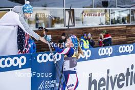 03.01.2019, Oberstdorf, Germany (GER): Jessica Diggins (USA) - FIS world cup cross-country, tour de ski, pursuit women, Oberstdorf (GER). www.nordicfocus.com. © Modica/NordicFocus. Every downloaded picture is fee-liable.