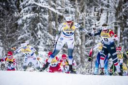 03.01.2019, Oberstdorf, Germany (GER): Maria Nordstroem (SWE), Tiril Udnes Weng (NOR), (l-r)  - FIS world cup cross-country, tour de ski, pursuit women, Oberstdorf (GER). www.nordicfocus.com. © Modica/NordicFocus. Every downloaded picture is fee-liable.