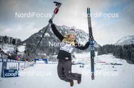 03.01.2019, Oberstdorf, Germany (GER): Jessica Diggins (USA) - FIS world cup cross-country, tour de ski, pursuit women, Oberstdorf (GER). www.nordicfocus.com. © Modica/NordicFocus. Every downloaded picture is fee-liable.