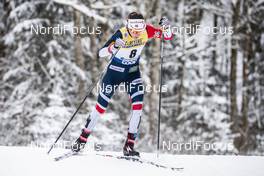 03.01.2019, Oberstdorf, Germany (GER): Heidi Weng (NOR) - FIS world cup cross-country, tour de ski, pursuit women, Oberstdorf (GER). www.nordicfocus.com. © Modica/NordicFocus. Every downloaded picture is fee-liable.