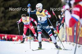 06.01.2019, Val di Fiemme, Italy (ITA): Martin Johnsrud Sundby (NOR) - FIS world cup cross-country, tour de ski, final climb men, Val di Fiemme (ITA). www.nordicfocus.com. © Modica/NordicFocus. Every downloaded picture is fee-liable.