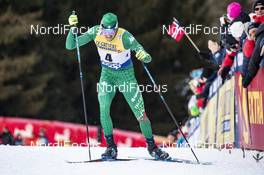 06.01.2019, Val di Fiemme, Italy (ITA): Francesco De Fabiani (ITA) - FIS world cup cross-country, tour de ski, final climb men, Val di Fiemme (ITA). www.nordicfocus.com. © Modica/NordicFocus. Every downloaded picture is fee-liable.