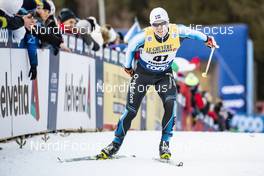 06.01.2019, Val di Fiemme, Italy (ITA): Snorri Eythor Einarsson (ISL) - FIS world cup cross-country, tour de ski, final climb men, Val di Fiemme (ITA). www.nordicfocus.com. © Modica/NordicFocus. Every downloaded picture is fee-liable.