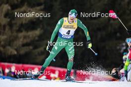 06.01.2019, Val di Fiemme, Italy (ITA): Francesco De Fabiani (ITA) - FIS world cup cross-country, tour de ski, final climb men, Val di Fiemme (ITA). www.nordicfocus.com. © Modica/NordicFocus. Every downloaded picture is fee-liable.