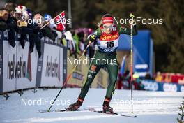 06.01.2019, Val di Fiemme, Italy (ITA): Pia Fink (GER) - FIS world cup cross-country, tour de ski, final climb women, Val di Fiemme (ITA). www.nordicfocus.com. © Modica/NordicFocus. Every downloaded picture is fee-liable.