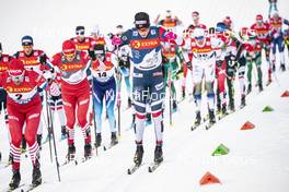05.01.2019, Val di Fiemme, Italy (ITA): Johannes Hoesflot Klaebo (NOR) - FIS world cup cross-country, tour de ski, mass men, Val di Fiemme (ITA). www.nordicfocus.com. © Modica/NordicFocus. Every downloaded picture is fee-liable.
