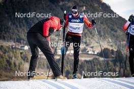 04.01.2019, Val di Fiemme, Italy (ITA): Livio Bieler (SUI) - FIS world cup cross-country, tour de ski, Training men, Val di Fiemme (ITA). www.nordicfocus.com. © Modica/NordicFocus. Every downloaded picture is fee-liable.