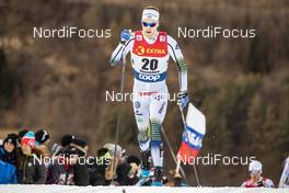 05.01.2019, Val di Fiemme, Italy (ITA): Viktor Thorn (SWE) - FIS world cup cross-country, tour de ski, mass men, Val di Fiemme (ITA). www.nordicfocus.com. © Modica/NordicFocus. Every downloaded picture is fee-liable.