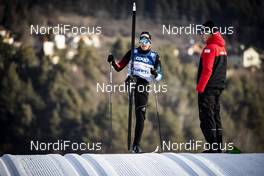 04.01.2019, Val di Fiemme, Italy (ITA): Jonas Baumann (SUI) - FIS world cup cross-country, tour de ski, Training men, Val di Fiemme (ITA). www.nordicfocus.com. © Modica/NordicFocus. Every downloaded picture is fee-liable.