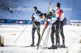 04.01.2019, Val di Fiemme, Italy (ITA): Dario Cologna (SUI) - FIS world cup cross-country, tour de ski, Training men, Val di Fiemme (ITA). www.nordicfocus.com. © Modica/NordicFocus. Every downloaded picture is fee-liable.