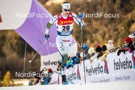 05.01.2019, Val di Fiemme, Italy (ITA): Viktor Thorn (SWE) - FIS world cup cross-country, tour de ski, mass men, Val di Fiemme (ITA). www.nordicfocus.com. © Modica/NordicFocus. Every downloaded picture is fee-liable.
